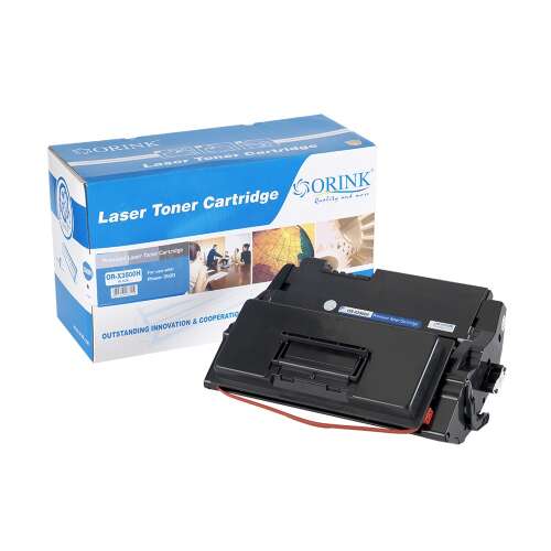 Xerox 3500 toner kazetta, ORINK 12K, fekete, lézernyomtató toner - Xerox