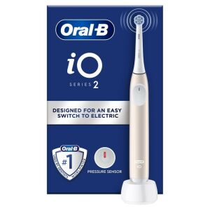 Oral-B iO2 Series Calm Pink elektromos fogkefe nyomásérzékelővel - Elektromos fogkefe