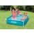 Kids playing in Intex square metal frame pool