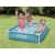 Family fun in Intex square metal frame pool