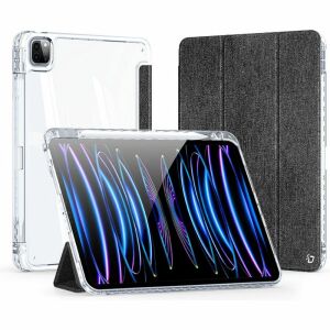 DUX DUCIS UNID Obal pre iPad Pro 11 2024 s držiakom na ceruzku, čierny - Puzdrá na tablety