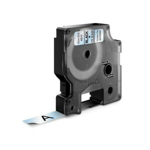 Лента за етикети DYMO D1 черно на прозрачно в дозатор - Dymo