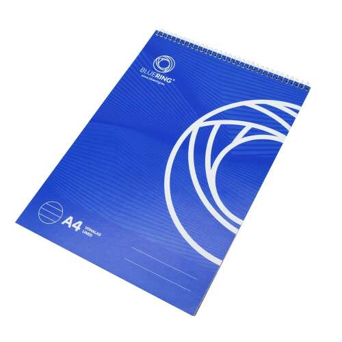 Спирален тефтер, формат A4, 60 листа, с подвързия Blueering®