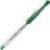 Uniball Signo DX green gel pen, 0.38mm, ultra fine, waterproof