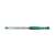 Uniball Signo DX green gel pen, 0.38mm, ultra fine, waterproof