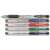 Uniball Signo DX gel pen, assorted colors, 0.38mm, ultra fine, waterproof