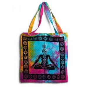 Chakra-Baumwolltasche - Shopper - 42x42cm 125624869 - Haushaltszubehör