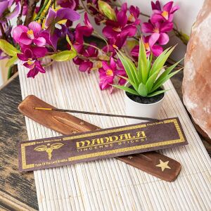 Mandala Räucherstäbchen, Augen des Buddha, natürliches Räucherwerk, handgefertigt in Nepal - Innenarchitektur