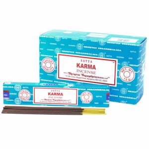 Satya Karma Räucherstäbchen, 15g Packung, Premium Qualität, indischer Weihrauch - Innenarchitektur
