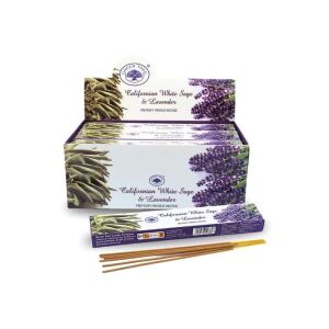 Green Tree Kalifornischer Weißer Salbei & Lavendel Premium Räucherstäbchen - Innenarchitektur