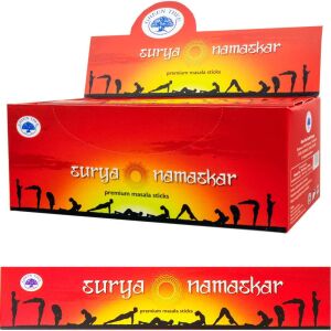 Green Tree Surya Namaskar Premium Yoga Räucherstäbchen, Packung Räucherstäbchen für Yoga und Meditation - Innenarchitektur