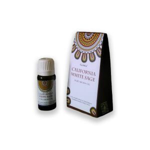 Goloka Kalifornien Weißer Salbei Reines Aromaöl, 10ml Flasche - Ätherisches Öl