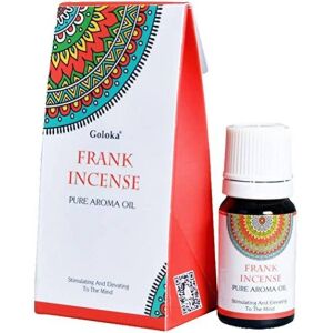 Goloka Frank Weihrauch reines ätherisches Öl, 10ml Flasche, ätherisches Öl für Meditation, Entspannung und spirituelle Verbindung - Ätherisches Öl