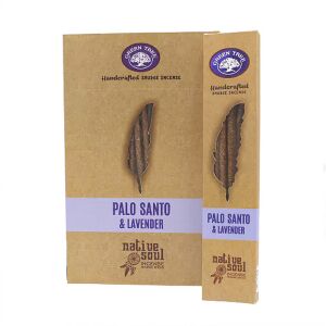 Green Tree Native Soul Palo Santo & Lavendel Räucherstäbchen, handgefertigte Räucherstäbchen - Innenarchitektur