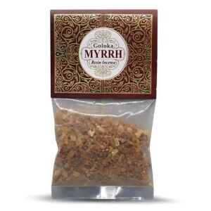 Goloka Myrrhe Harz, 30g, natürlich, bio, rein, premium, zum Räuchern, Meditation, Entspannung, spirituell, heilend - Innenarchitektur