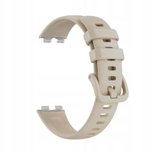 Szilikon szíj Huawei Band 8 / Band 9 telefonhoz, bézs 125626344