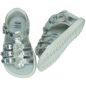 Strieborné sandále Scholl pre dievčatá, EU veľkosť 20, letná obuv - Bábätká & Batoľatá