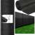 Springos 90% shade net, 1.5m x 50m, black, installed on fence, with packaging
