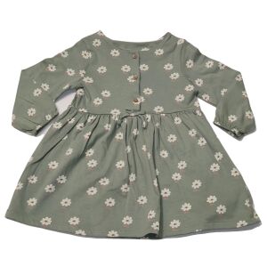 Next zelena haljina za djevojčice s cvjetnim uzorkom, veličina 80 - Next