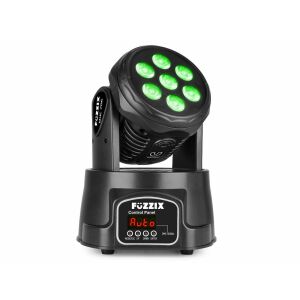 Fuzzix MHC706 Robotlámpa (7x6W RGBW) 125639340 - Stúdiófény és Reflektor