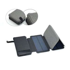 2:1-w-1 Solar Powerbank / ZMR-SP-8, 10000mAh, składane panele słoneczne, podwójne USB, typ-C, port Android, wbudowana latarka - Nonbrand Zewnętrzna bateria i powerbank