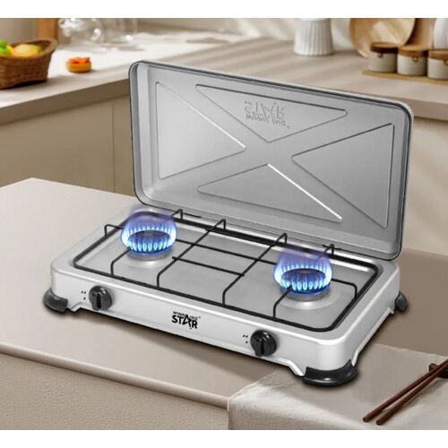 Winning Star ST-9659 tragbarer Gaskocher mit Flammen