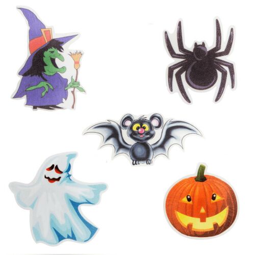 Halloween RGB LED Matrica Dekor - 6x8cm