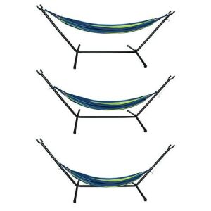 RelaxDays - Kétszemélyes Kerti Függőágy Fém Állvánnyal - 200x150 cm