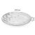 FRESCO Daisy plate dimensions, 28 cm diameter, 3 cm height