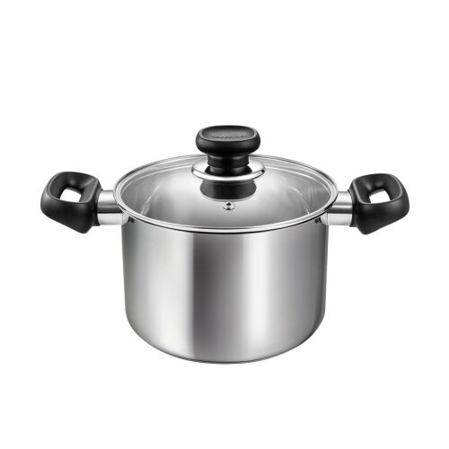 BRAVA 18cm Stainless Steel Stock Pot with Lid