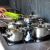 BRAVA Cookware Set in Kitchen Setting
