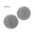 CLEAN KIT dryer balls, set of 2, gray, 6.5 cm diameter