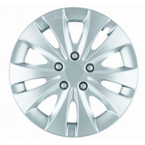 15 inčni srebrni Storm poklopci za kotače, set od 4