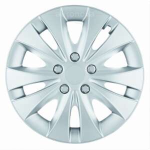 Kolesové kryty Storm Chrome 16 palcov, sada 4 kusov, strieborná, pre auto - Ozdobné disky