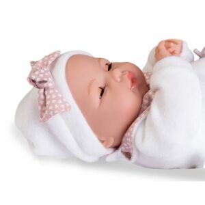 Antonio Juan Síró Bimba baba puha ágyneművel, oldalnézet - Antonio Juan