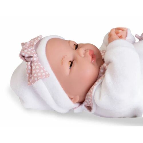 Antonio Juan Síró Bimba baba puha ágyneművel, oldalnézet