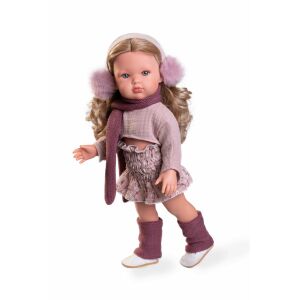 Antonio Juan Bella baba sállal és fülmelegítővel, 45 cm, 3 éves kortól - Antonio Juan