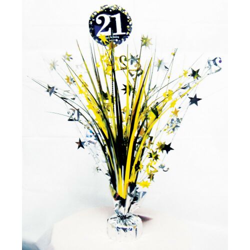 Happy Birthday Gold 21 asztaldísz 45,7 cm 158624725 
