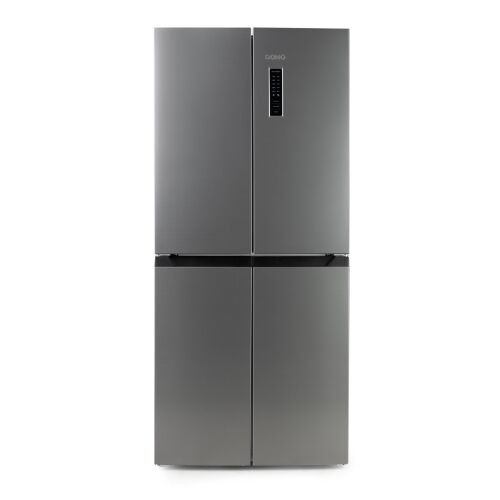 Side by side hűtőszekrény Full No Frost, DOMO, 362 liter, rozsdamentes acél