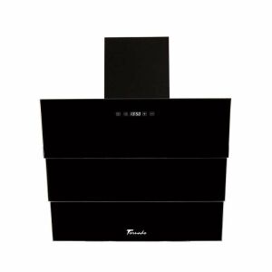 Okap Tornado Megas 1200 (60) LED, czarny, widok z przodu - Tornado