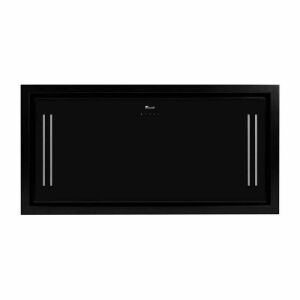 Tornado Moon 1200 (90) mennyezeti páraelszívó, fekete, elülső nézet - Tornado