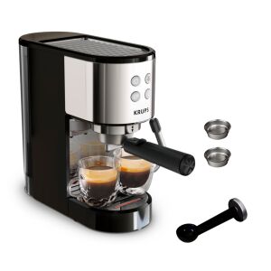 Krups XP441810 Virtuoso Essential Espresso Machine with accessories - Krups