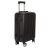 Čierny kufor na príručnú batožinu Dollcini Világjáró s rozmermi 20 palcov