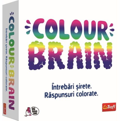 Cutie de joc Colour Brain, joc de societate Trefl, joc de familie