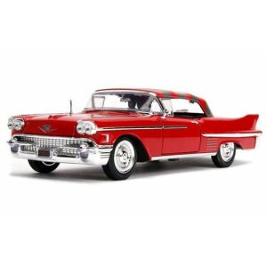 1958 Cadillac Series 62 rotes Die-Cast-Modellfahrzeug, Maßstab 1:24 - Modell, Mock-up