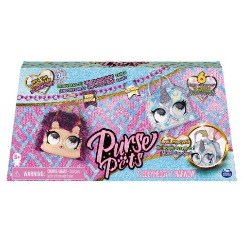 Purse Pets - Mini Táska Szett - Edgy Hedgy & Narwow 125761084