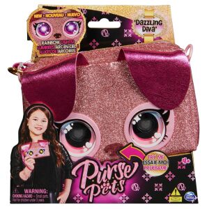 Purse Pets Rainbow Lights Dazzling Diva Interaktive Tasche
