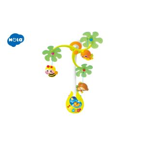 Hola Jungle Interactive Carousel Babymobile mit Licht und Musik - Mobile mit Musik / mit Bildern