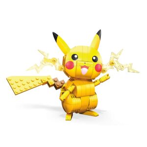 Figurină Mega Construx Pokémon Pikachu, set de construcție din 211 piese - Mattel Jocuri de constructie - Lego