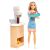 Barbie Skipper Erste Jobs Snack Bar Puppe mit Eiscreme und Brezel